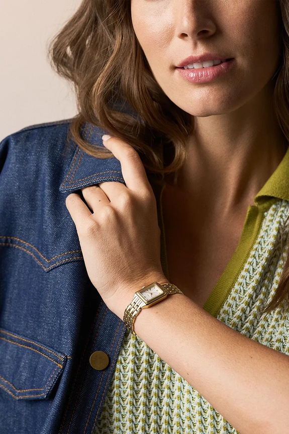 Fossil годинник жіночий Raquel Mini золотий ES5467