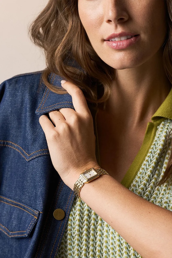 Fossil годинник жіночий Raquel Mini золотий ES5467