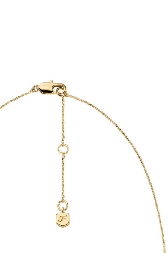 Accesorii Fossil colier pentru femei, cu cristal Sutton JA7302710 aur