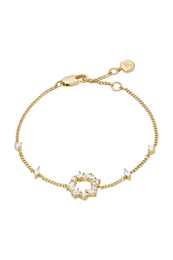 Fossil brățară pentru femei, cu zirconiu cubic Ellis aur JA7296710