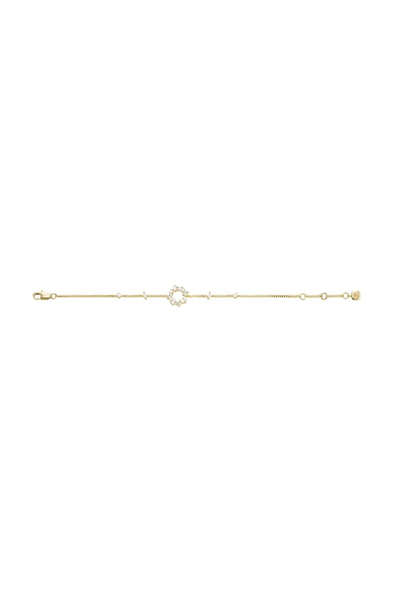 Fossil brățară pentru femei, cu zirconiu cubic Ellis aur JA7296710
