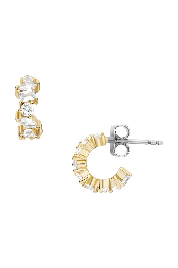 Fossil cercei pentru femei, din cristal Ellis aur JA7297710