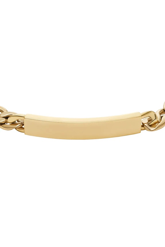 Fossil brățară pentru femei, din oțel inoxidabil fără piatră Ellis JF04967710 aur AA00