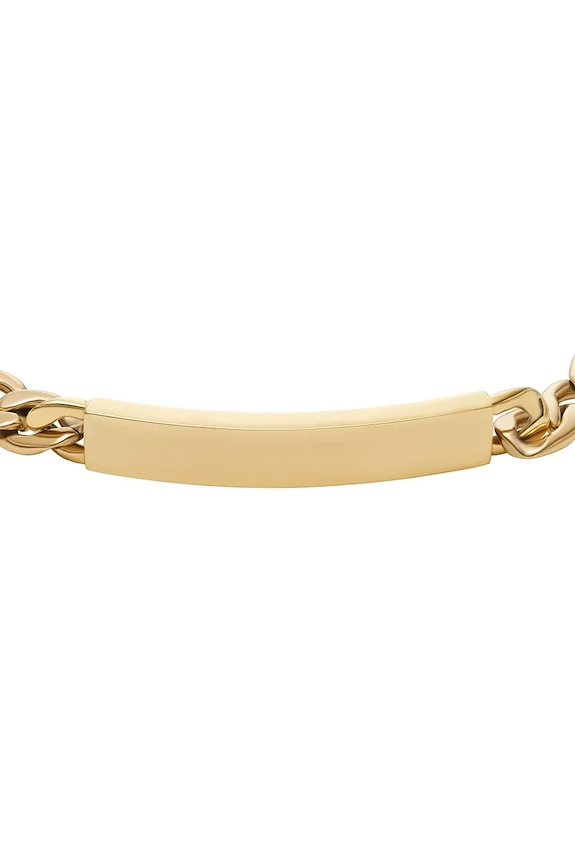 Fossil brățară pentru femei, din oțel inoxidabil fără piatră Ellis JF04967710 aur AA00