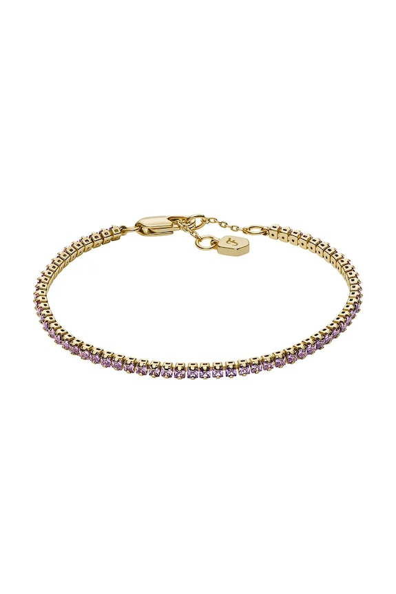 Fossil brățară pentru femei, cu cristal Ellis aur JA7306710