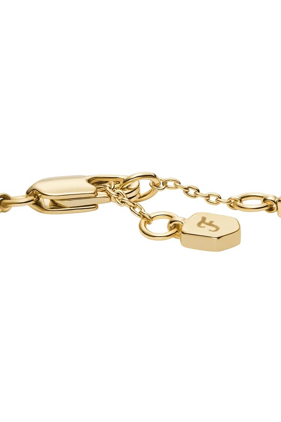 Accesorii Fossil brățară pentru femei, cu cristal Ellis JA7306710 aur