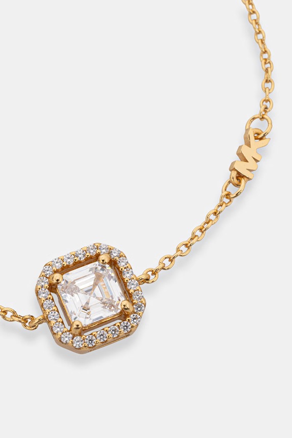 Michael Kors náramok dámsky z pozláteného striebra so zirkónom MKC1844710 zlatá AA00