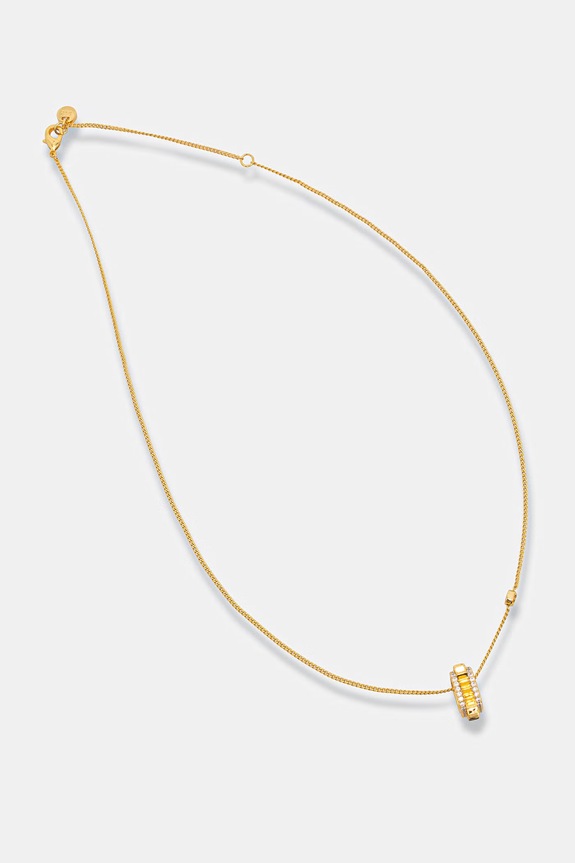 Michael Kors colier cu pandantiv pentru femei placat cu aur cu zirconiu cubic aur MKJ8609710