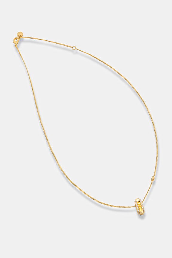 Michael Kors colier cu pandantiv pentru femei placat cu aur cu zirconiu cubic aur MKJ8609710