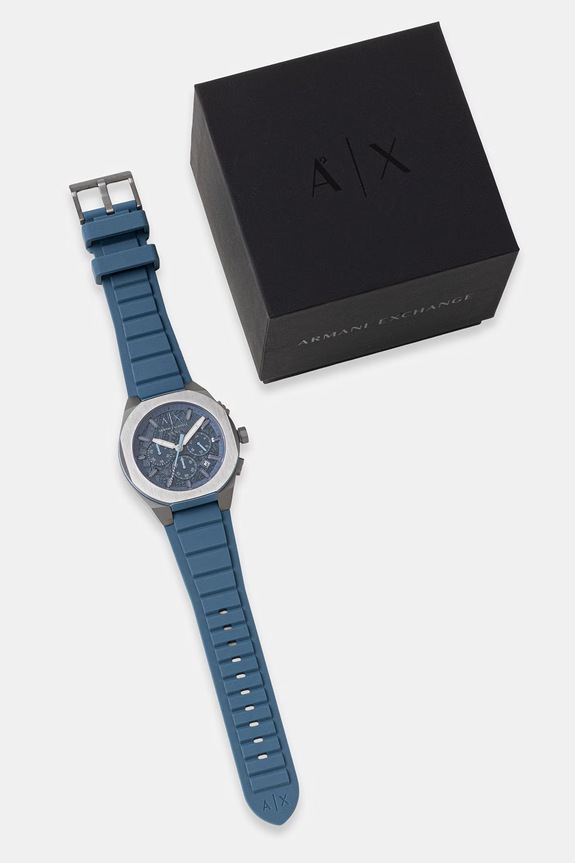 Akcesoria Armani Exchange zegarek sportowy damski Sync AX4291 niebieski