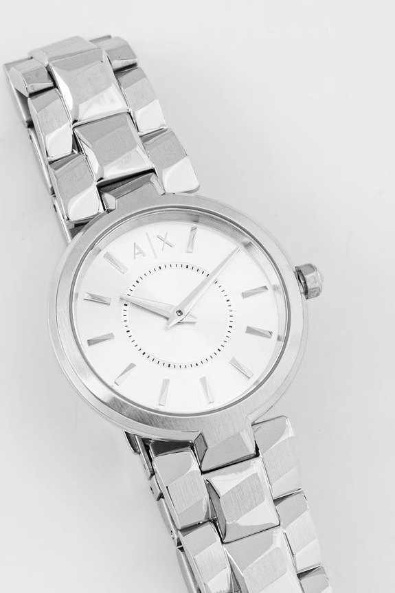 Armani Exchange zegarek damski Audelle AX4405 srebrny AA00