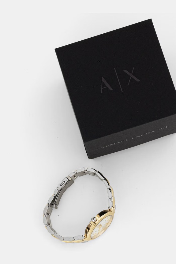 Akcesoria Armani Exchange zegarek damski Audelle AX4406 złoty