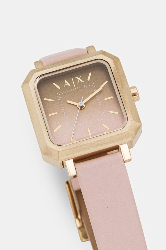 Armani Exchange zegarek damski Leila AX5737 różowy AA00