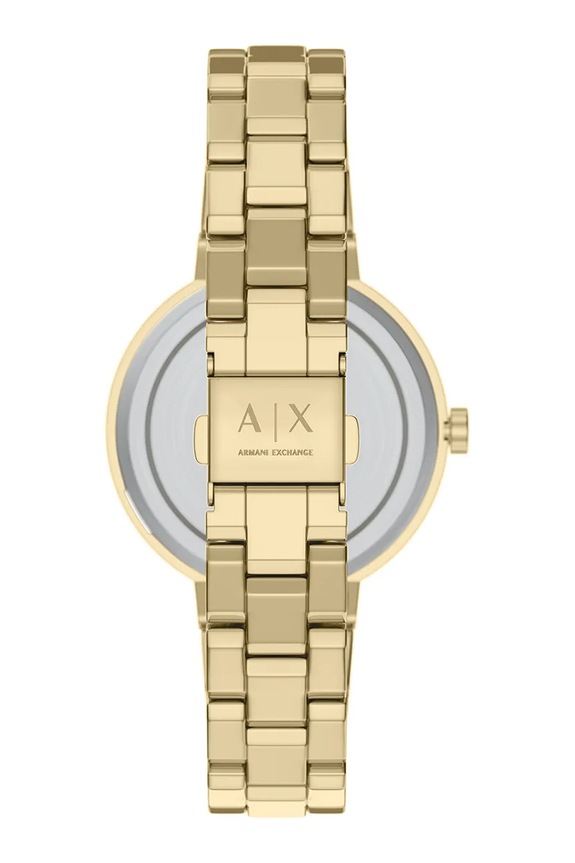 Armani Exchange ceas pentru femei Jackie AX7177SET aur AA00