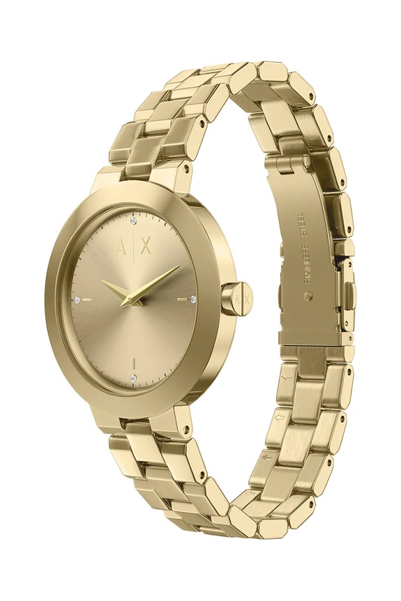 Accesorii Armani Exchange ceas pentru femei Jackie AX7177SET aur