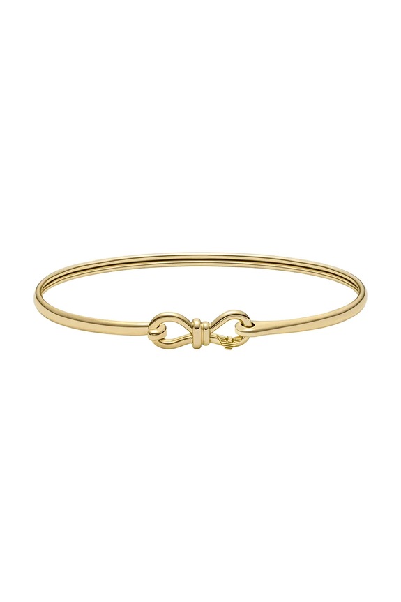 Emporio Armani bransoletka damska mosiężna bez kamienia Sentimental złoty EGS3327710