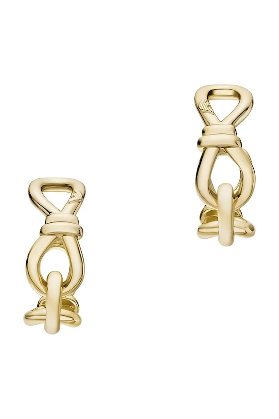 Emporio Armani kolczyki damskie mosiężne bez kamienia Sentimental EGS3329710 złoty AA00