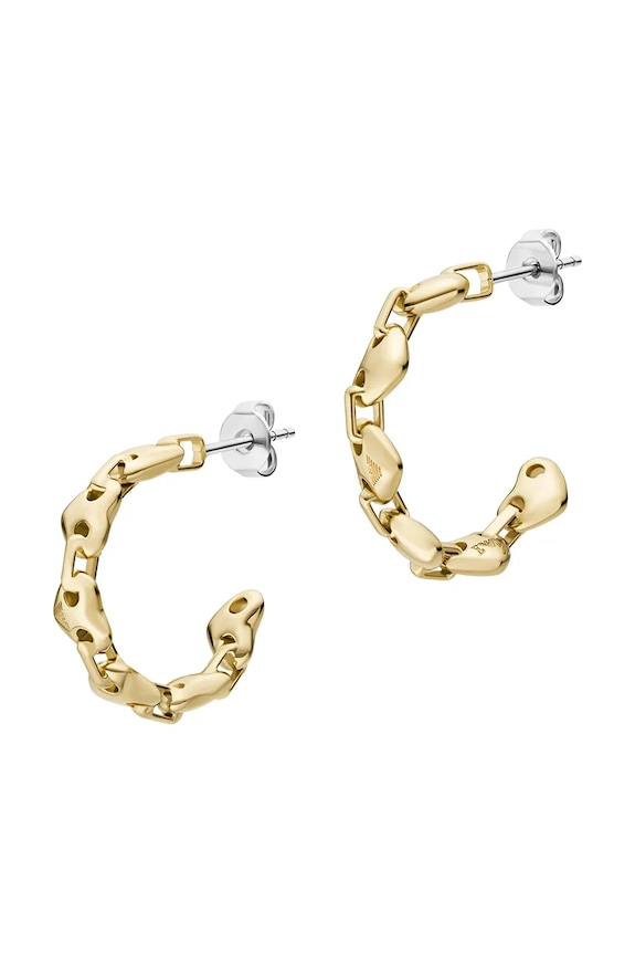 Emporio Armani cercei pentru femei, din alamă fără piatră Sentimental aur EGS3333710