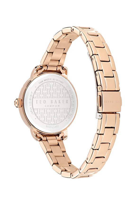 Doplnky Ted Baker hodinky dámske BKPFLS402 zlatá