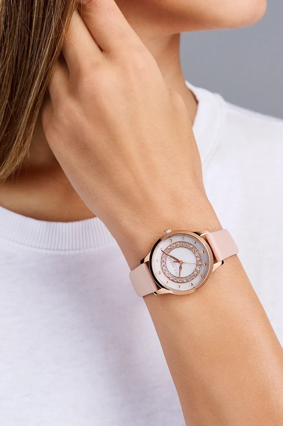 Ted Baker hodinky dámske BKPFZS409 ružová