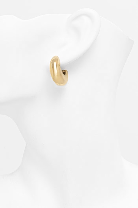 Accesorii Trussardi cercei pentru femei, din oțel inoxidabil T-BOLD TJBJV05 aur