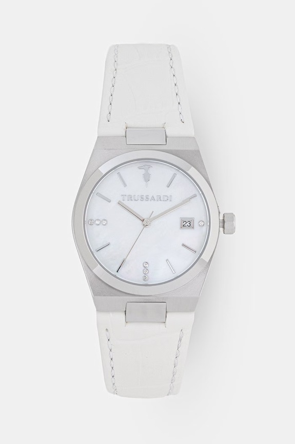 Trussardi ceas pentru femei T-MILANO alb R2451175501