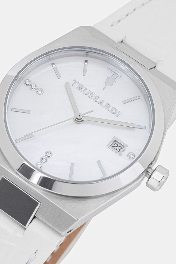 Trussardi ceas pentru femei T-MILANO R2451175501 alb AA00