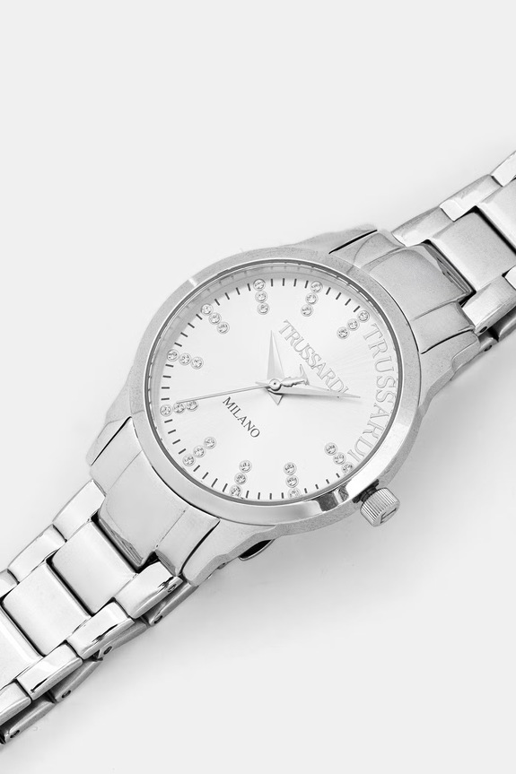 Trussardi ceas pentru bărbați T-BENT R2453141504 argintiu AA00