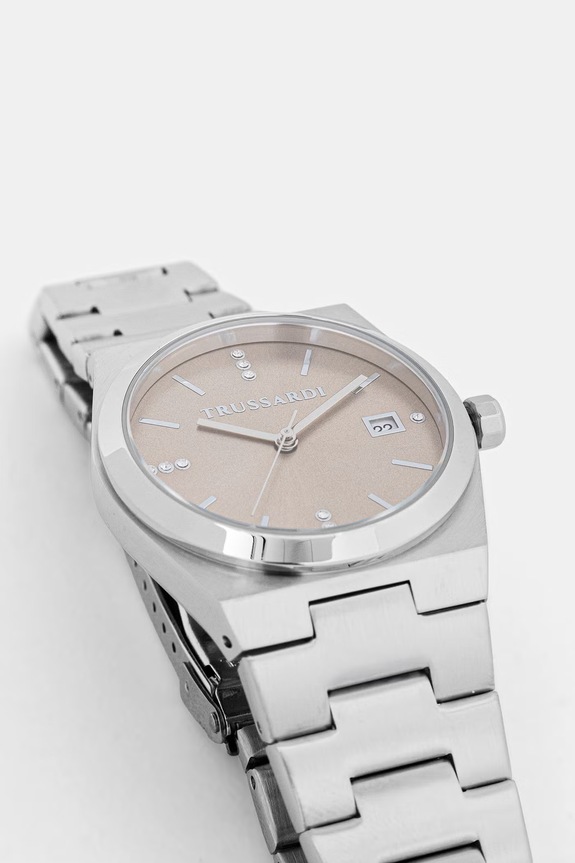 Trussardi ceas pentru femei T-MILANO R2453175505 argintiu AA00