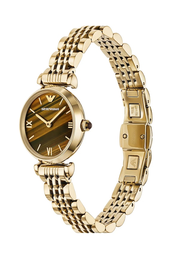 Accesorii Emporio Armani ceas pentru femei Gianni T-Bar AR11703 aur