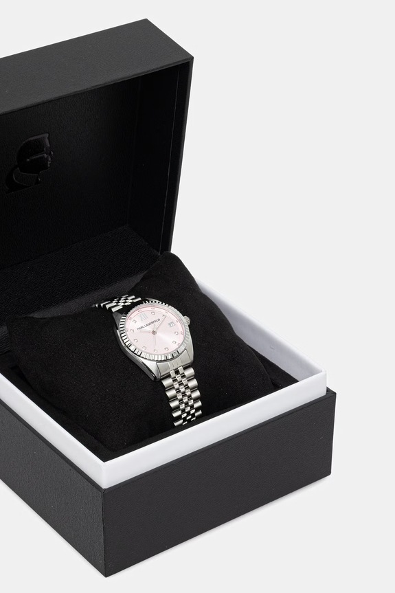 Karl Lagerfeld zegarek damski srebrny R0553108508