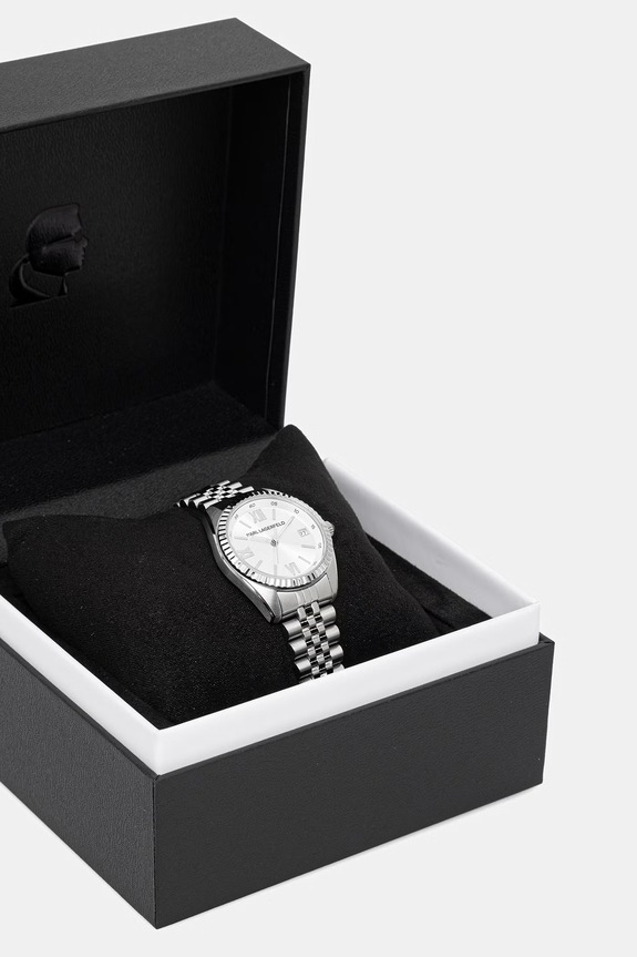 Karl Lagerfeld zegarek damski srebrny R0553108509