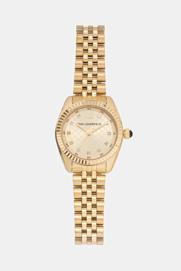 Karl Lagerfeld zegarek damski złoty R0553109501