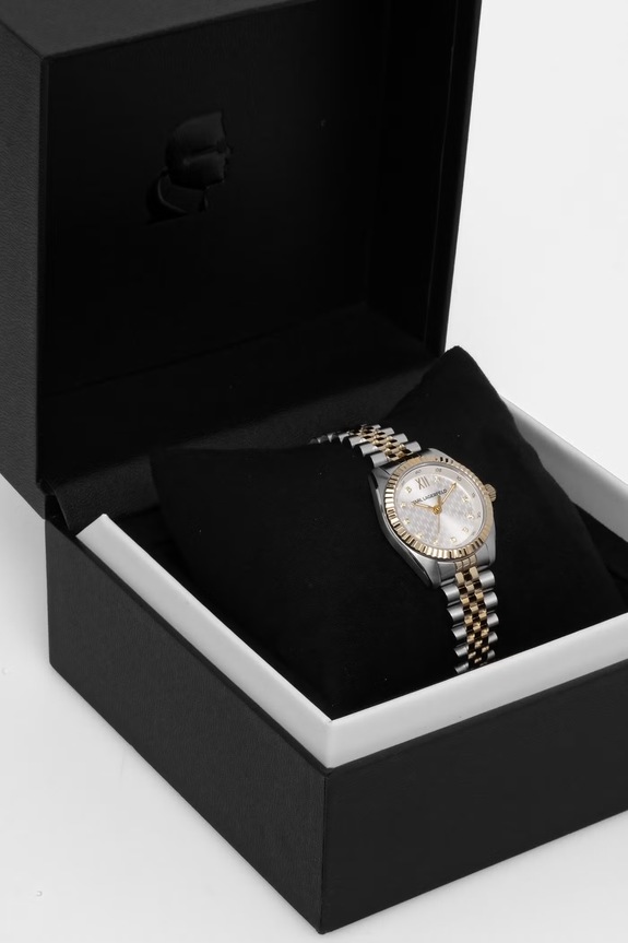 Karl Lagerfeld hodinky dámské stříbrná R0553109503