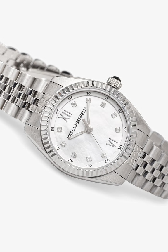 Akcesoria Karl Lagerfeld Zegarek damski R0553109506 srebrny