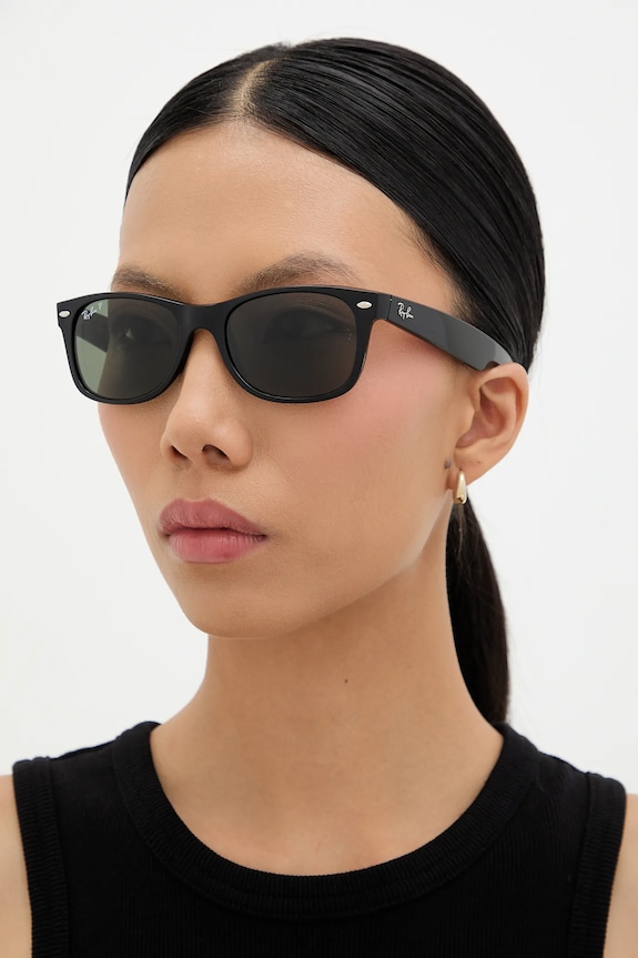 Ray-Ban - Szemüveg RB2132.901/58.55 NEW WAYFARER fekete RB2132.901/58.55