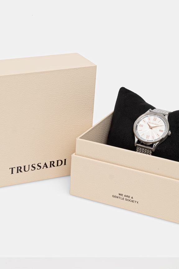Trussardi zegarek damski srebrny R2453152503