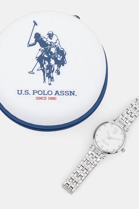 U.S. Polo Assn. zegarek damski MARGOT srebrny USP5978ST