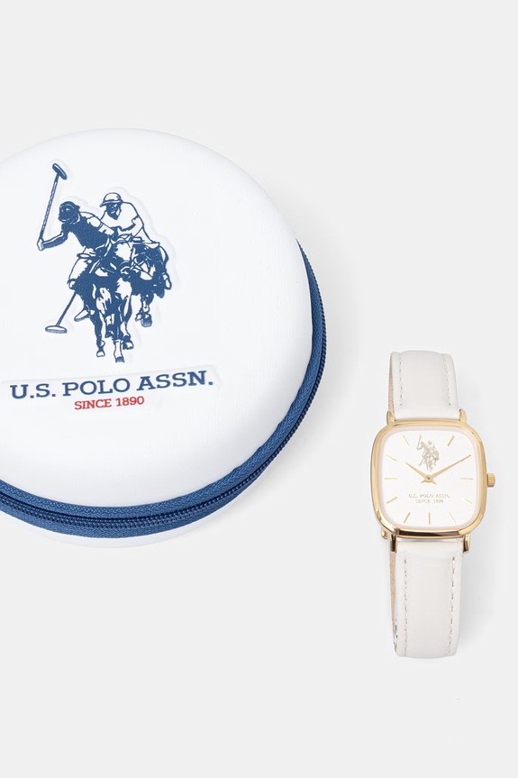 Akcesoria U.S. Polo Assn. zegarek damski KEIRA USP8229YG beżowy