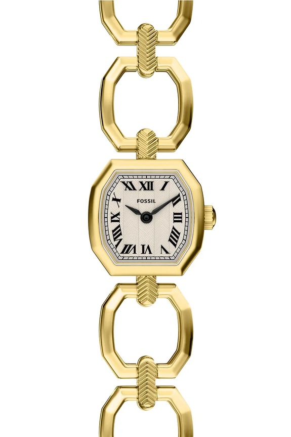 Fossil zegarek damski Harlow złoty ES5483