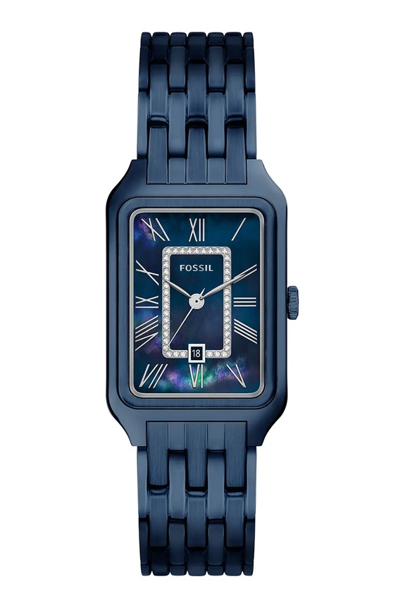 Fossil zegarek damski Raquel granatowy ES5479