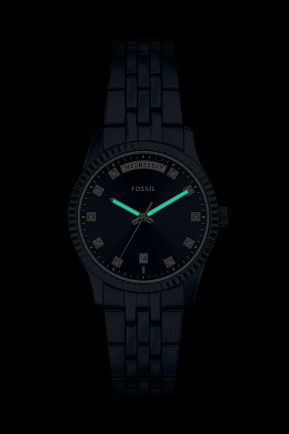 Fossil zegarek damski Scarlette granatowy ES5476