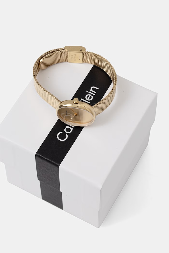 Akcesoria Calvin Klein zegarek damski 25100174 złoty