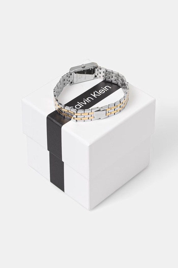Akcesoria Calvin Klein zegarek damski 25100199 srebrny