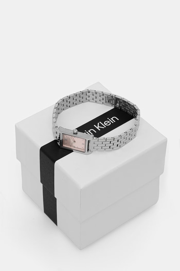 Akcesoria Calvin Klein zegarek damski 25100197 srebrny