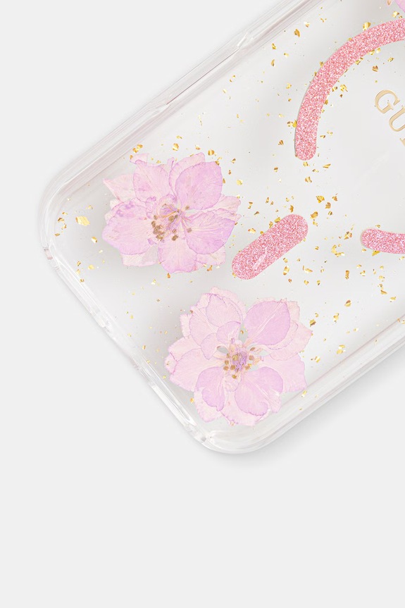 Guess etui na telefon iPhone 17 Pro Max GUHMP17XRBFGFGMP różowy AA00
