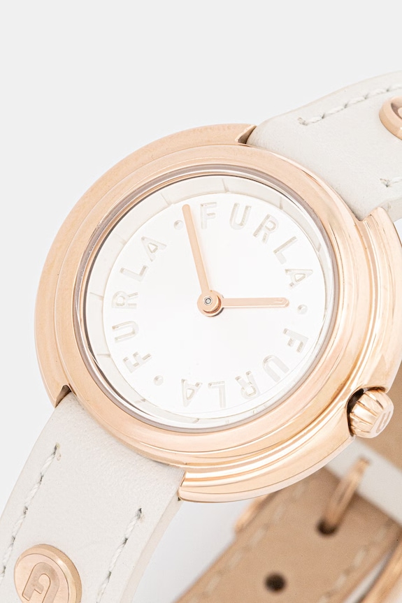 Akcesoria Furla zegarek damski WW00031017L3 biały