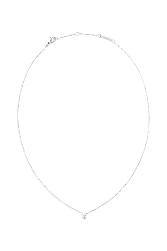Daniel Wellington κολιέ με κρεμαστό Γυναικείο από ανοξείδωτο ατσάλι με ζιργκόν ασημί DW00401966