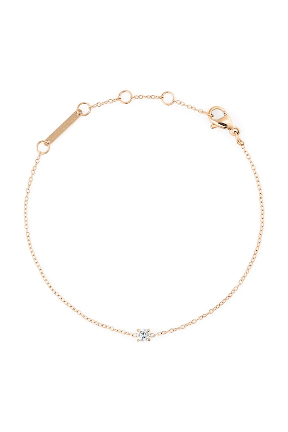 Daniel Wellington Βραχιόλι γυναικείο από ανοξείδωτο ατσάλι με ζιργκόν χρυσαφί DW00401962