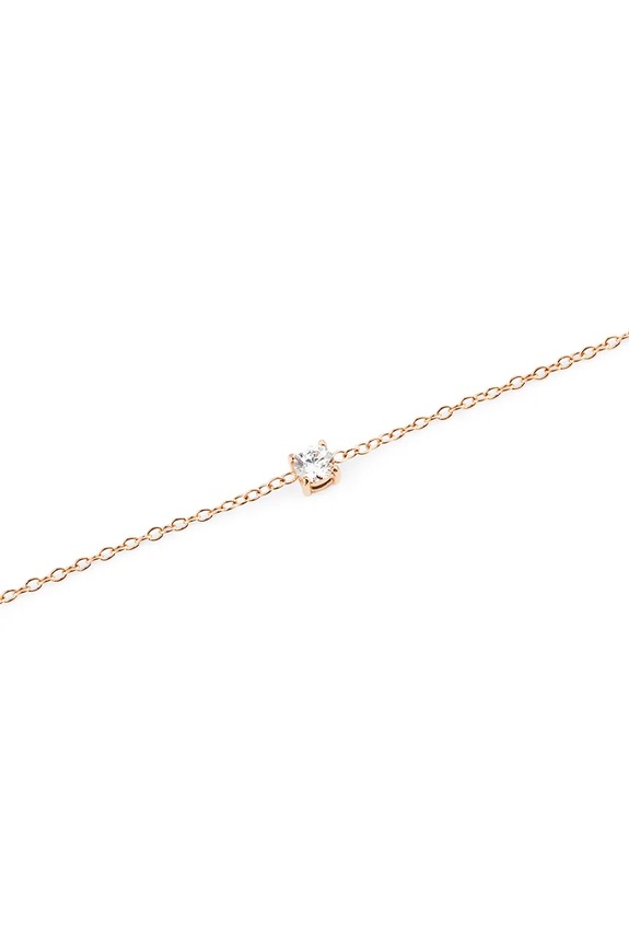 Daniel Wellington Βραχιόλι γυναικείο από ανοξείδωτο ατσάλι με ζιργκόν DW00401962 χρυσαφί AA00